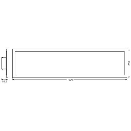 Ledvance - LED RGBW Dimmable πάνελ SMART+ PLANON LED/30W/230V 3000-6500K Wi-Fi + τηλεχειριστήριο