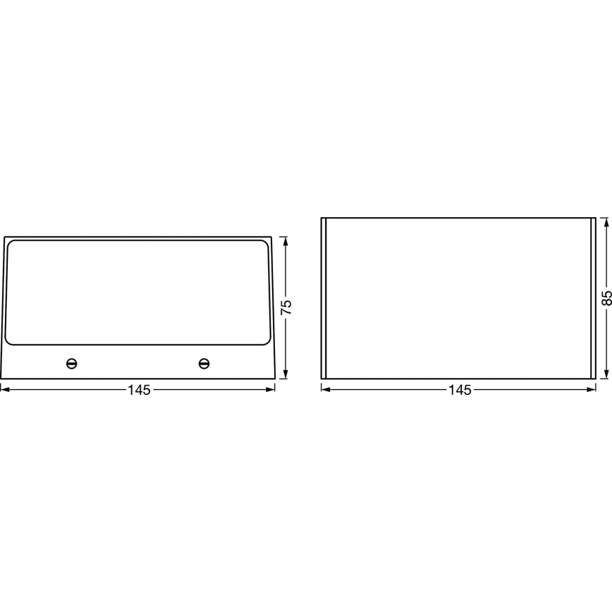 Ledvance - LED RGBW Dimmable φωτιστικό εξωτερικού χώρου SMART+ BRICK LED/14W/230V Wi-Fi IP44