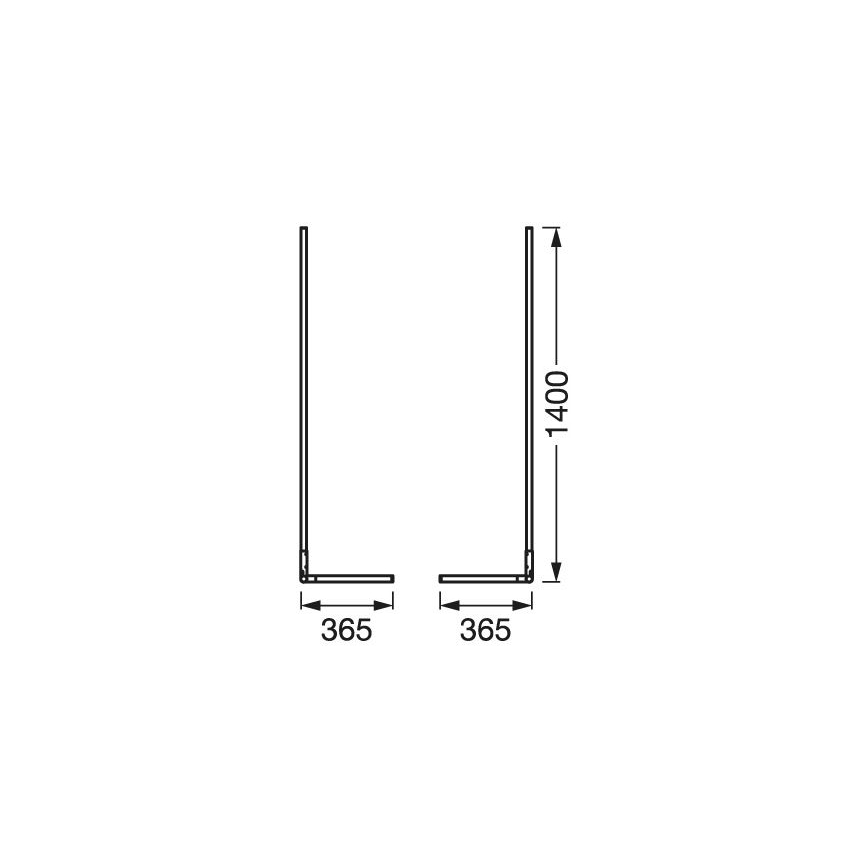 Ledvance - LED RGBW Dimmable φωτιστικό δαπέδου SMART+ FLOOR LED/14W/230V 2700-6500K Wi-Fi + τηλεχειριστήριο