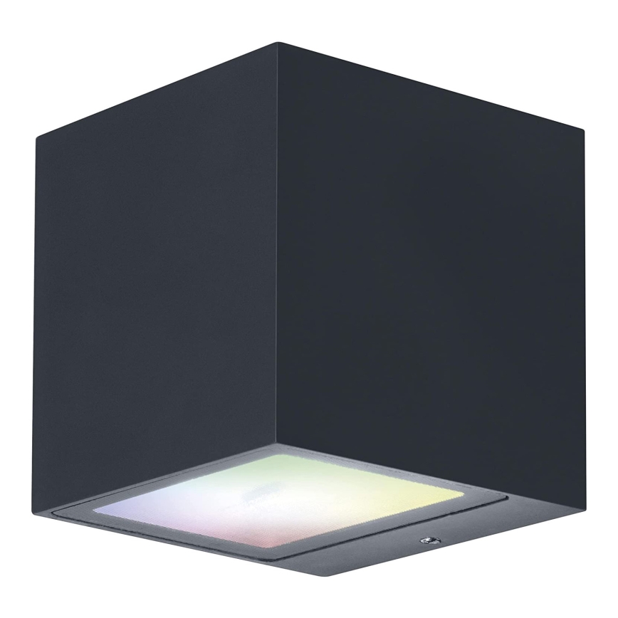 Ledvance - LED RGBW Dimmable φωτιστικό τοίχου εξωτερικού χώρου SMART+ BRICK LED/14W/230V Wi-Fi IP44