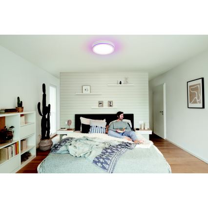 Ledvance - LED RGBW Dimmable φωτιστικό οροφής SMART+ CIRCLE LED/28W/230V 3000-6500K Wi-Fi