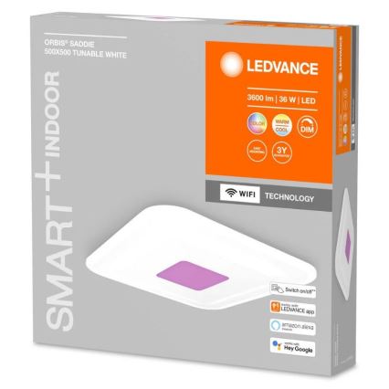 Ledvance - LED RGBW Dimmable φωτιστικό οροφής SMART+ ORBIS LED/32W/230V Wi-Fi
