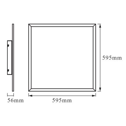 Ledvance - LED RGBW Dimming φωτιστικό οροφής SMART+ PLANON LED/36W/230V  Wi-Fi