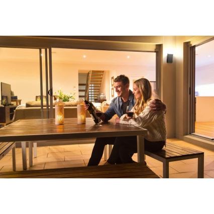 Ledvance - LED RGBW Φως τοίχου εξωτερικού χώρου SMART+ CURVE LED/9W/230V IP44