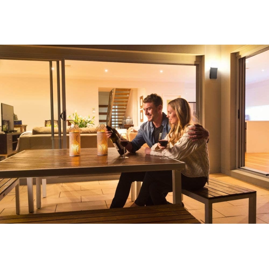 Ledvance - LED RGBW Φως τοίχου εξωτερικού χώρου SMART+ CURVE LED/9W/230V IP44