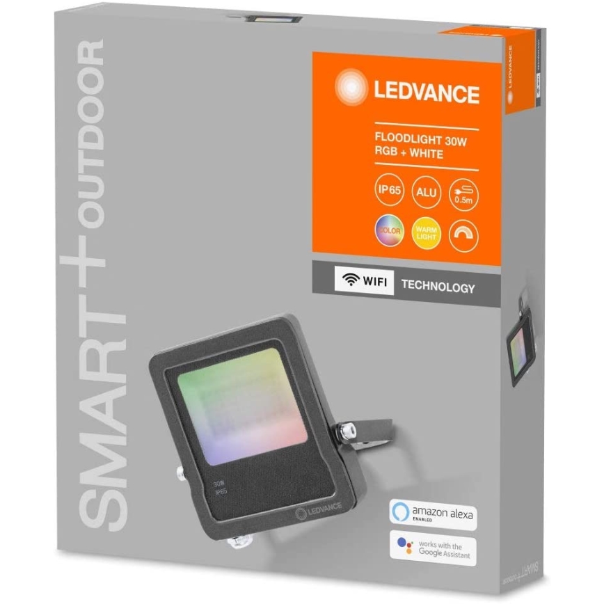 Ledvance - LED RGBW Προβολέας SMART+ FLOOD LED/30W/230V IP65 Wi-Fi