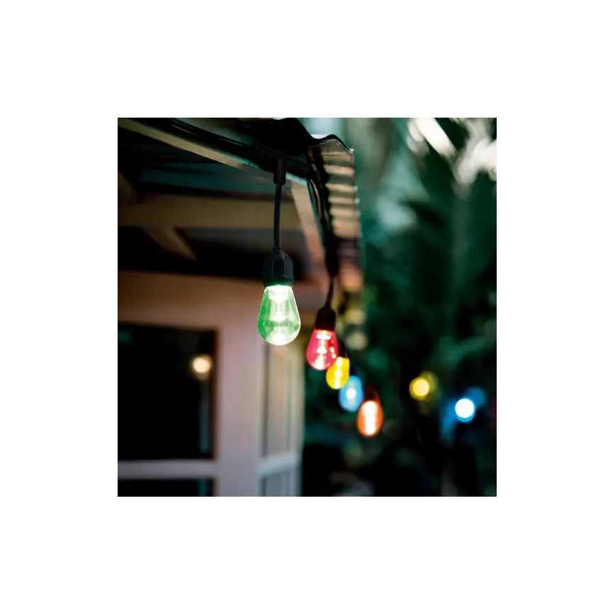 Ledvance - LED RGBW ρυθμιζόμενη εξωτερική γιρλάντα SMART+ STRING 12xLED/0,37W/230V IP44 Wi-Fi