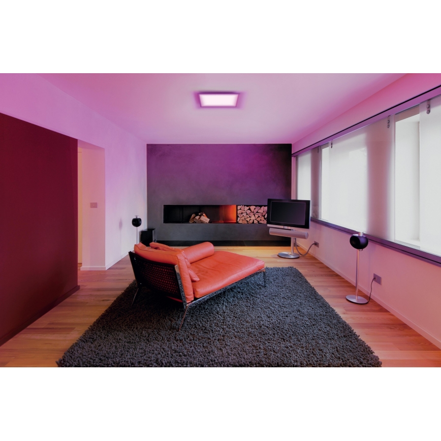 Ledvance - Ρυθμιζόμενο LED RGBW φωτιστικό οροφής SMART+ PLANON LED/28W/230V 45x45 cm Wi-Fi