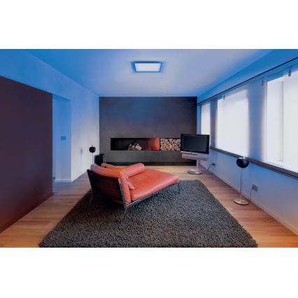 Ledvance - Ρυθμιζόμενο LED RGBW φωτιστικό οροφής SMART+ PLANON LED/28W/230V 45x45 cm Wi-Fi