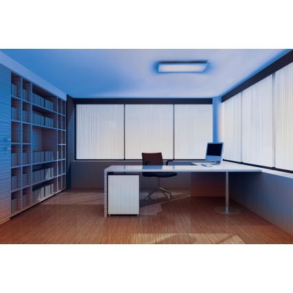 Ledvance - LED RGBW Ρυθμιζόμενο φωτιστικό οροφής SMART+ PLANON LED/28W/230V 30x60 cm Wi-Fi