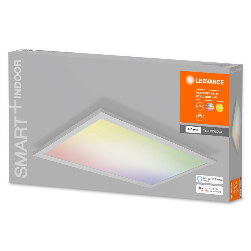 Ledvance - LED RGBW Ρυθμιζόμενο φωτιστικό οροφής SMART+ PLANON LED/28W/230V 30x60 cm Wi-Fi