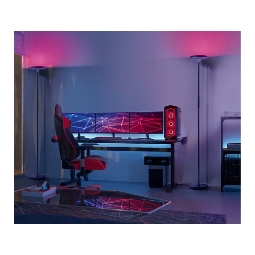 Ledvance - LED RGBW Ρυθμιζόμενο επιδαπέδιο φωτιστικό SMART+ FLOOR LED/24W/230V 2700-5000K Wi-Fi