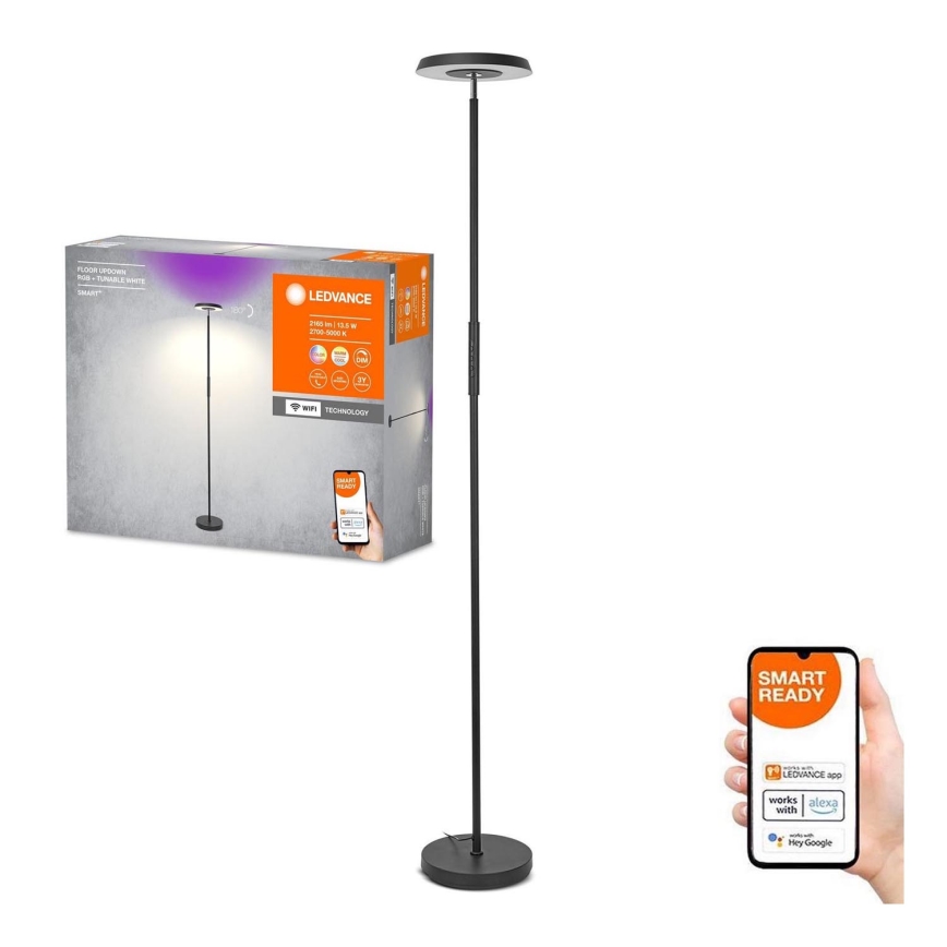 Ledvance - LED RGBW Επιδαπέδια λάμπα dimming SMART+ FLOOR LED/13,5W/230V 2700-5000K Wi-Fi