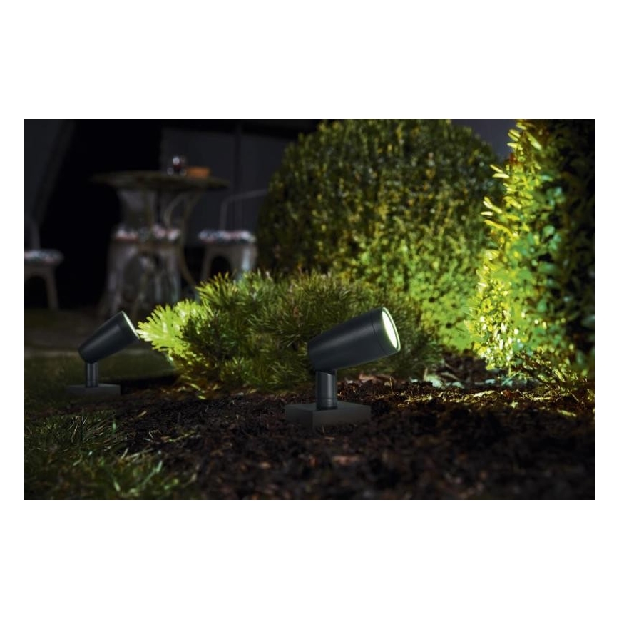 Ledvance - LED RGBW Λάμπα εξωτερικού χώρου SMART+ SPOT LED/4,5W/230V IP65 Wi-Fi