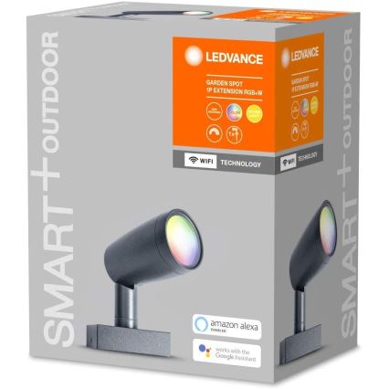 Ledvance - LED RGBW Λάμπα εξωτερικού χώρου SMART+ SPOT LED/4,5W/230V IP65 Wi-Fi