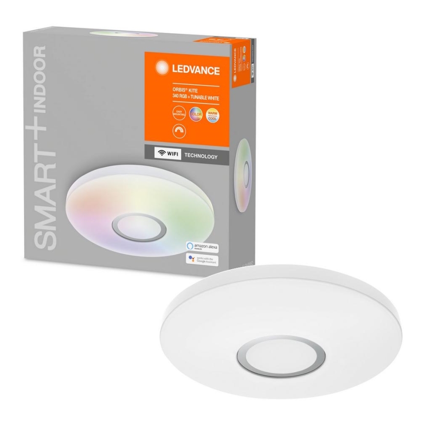 Ledvance - LED RGBW  Φωτιστικό dimmer SMART+ KITE LED/18W/230V 3000K-6500K Wi-Fi