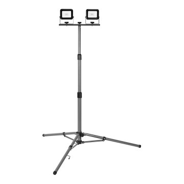 Ledvance - LED Εξωτερικός Προβολέας με Βάση WORKLIGHT TRIPOD 2xLED/10W/230V 6500K IP65
