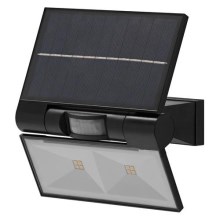 Ledvance - LED Εξωτερικός ηλιακός προβολέας τοίχου με αισθητήρα FLOOD LED/2,9W/3,7V IP44