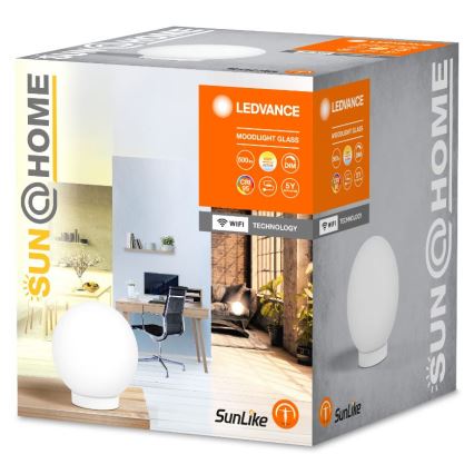 Ledvance - Επιτραπέζια λάμπα dimming LED SUN@HOME LED/8,5W/230V 2200-5000K CRI 95 Wi-Fi