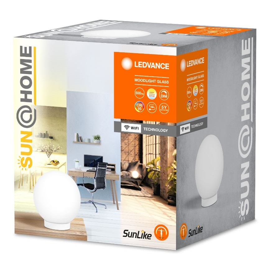 Ledvance - Επιτραπέζια λάμπα dimming LED SUN@HOME LED/8,5W/230V 2200-5000K CRI 95 Wi-Fi