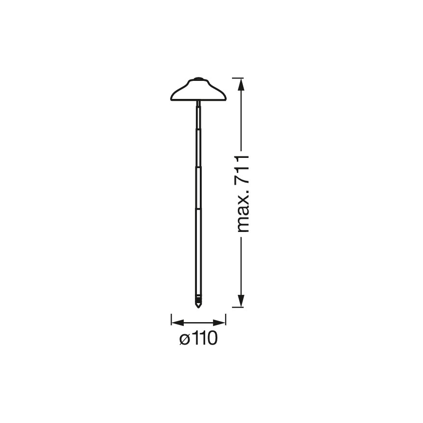 Ledvance - LED λάμπα εσωτερικού χώρου GARDEN LIGHT LED/5W/5V