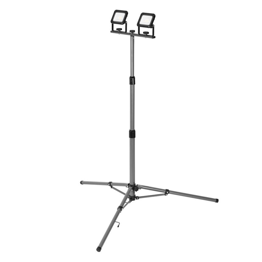 Ledvance - Προβολέας εξωτερικού χώρου LED με ένα holder WORKLIGHT TRIPOD 2xLED/10W/230V 6500K IP65