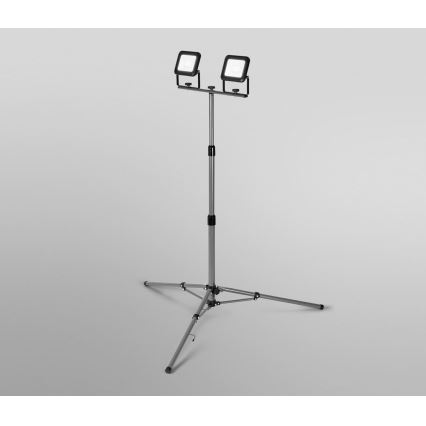 Ledvance - Προβολέας εξωτερικού χώρου LED με ένα holder WORKLIGHT TRIPOD 2xLED/20W/230V 6500K IP65