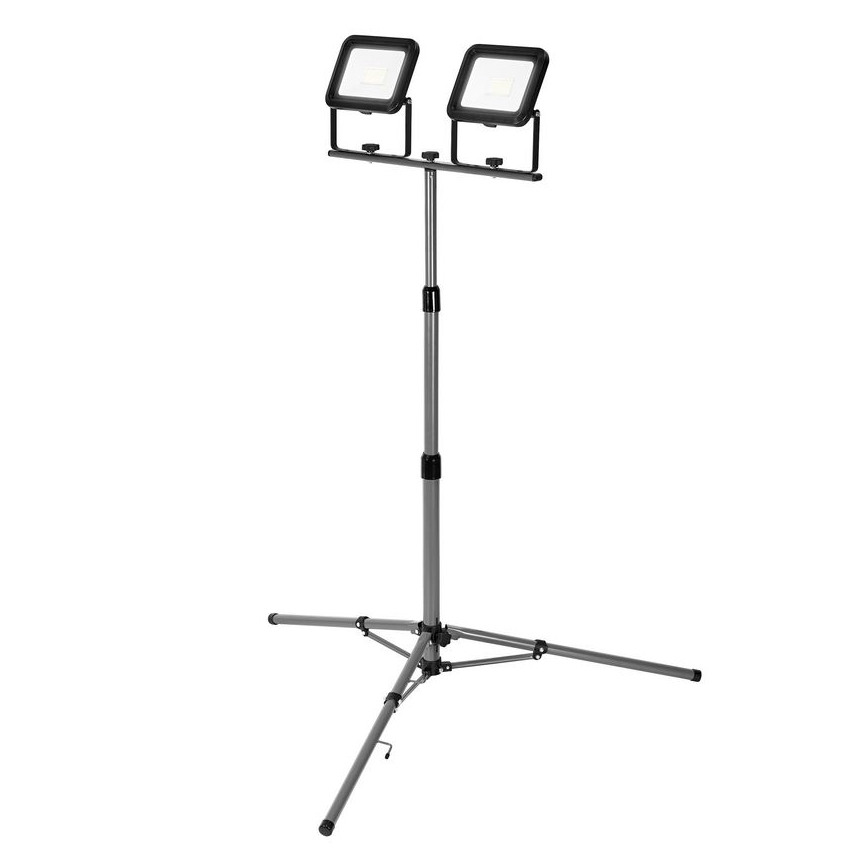 Ledvance - Προβολέας εξωτερικού χώρου LED με ένα holder WORKLIGHT TRIPOD 2xLED/30W/230V 6500K IP65