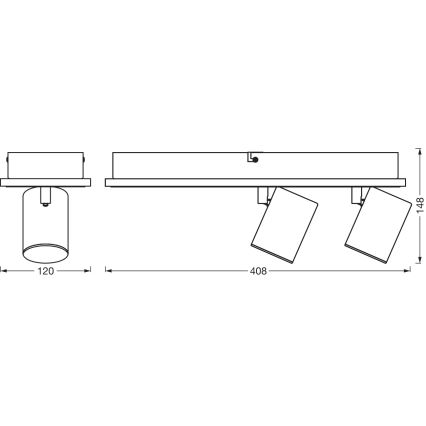 Ledvance - LED Σποτ DECOR MARS LED/29W/230V