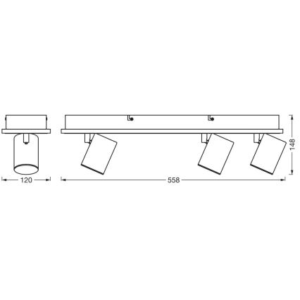 Ledvance - LED Σποτ DECOR MARS LED/41W/230V