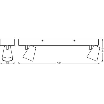 Ledvance - LED Σποτ DECOR NEPTUNE LED/20W/230V