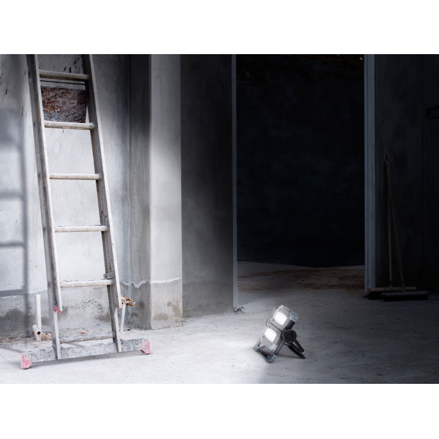 Ledvance - LED Επαναφορτιζόμενο work φωστικό WORKLIGHT BATTERY 2xLED/7W/5V