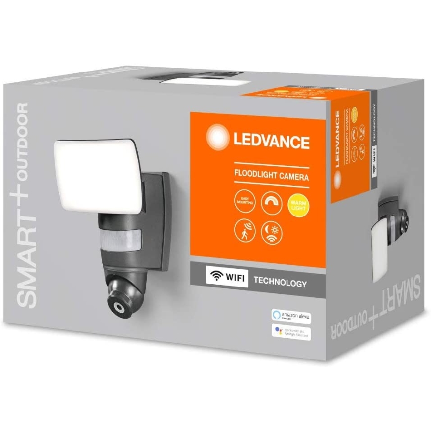 Ledvance - LED Φωτιστικό σποτ με αισθητήρα και κάμερα παρακολούθησης  SMART+ LED/24W/230V IP44 Wi-Fi