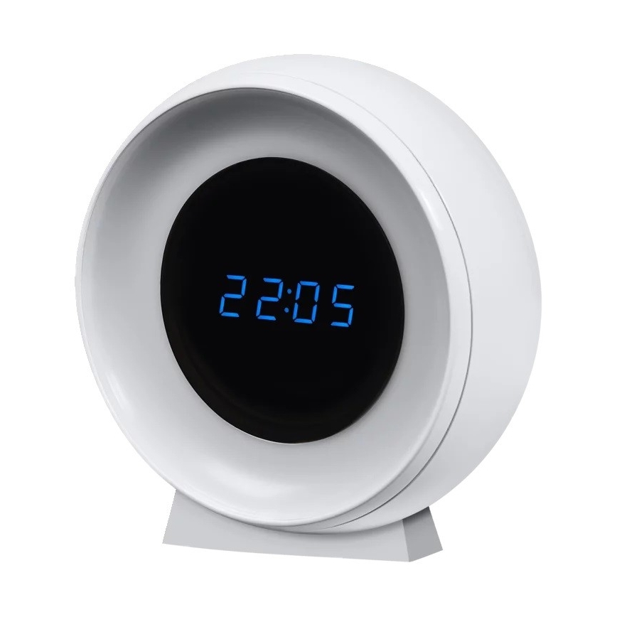 Ledvance-LED Ψηφιακό ρολόι με οπίσθιο φωτισμό NIGHTLUX LED/0,3W/5V 3000/4000/6500K