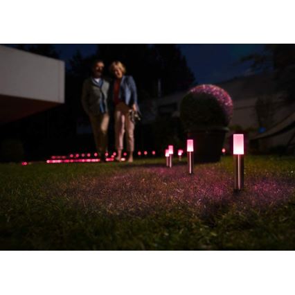 Ledvance - ΣΕΤ 5x LED RGBW Λάμπες εξωτερικού χώρου SMART+ GARDEN POLE 5xLED/5,7W/230V IP65 Wi-Fi