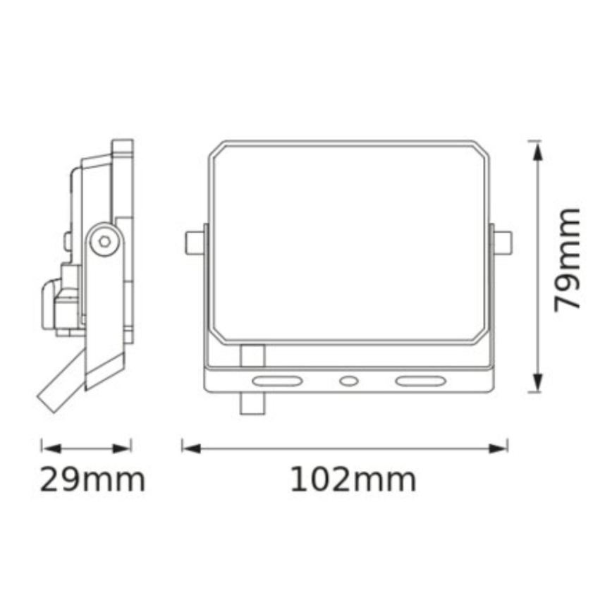 Ledvance - Προβολέας LED FLOODLIGHT LED/10W/230V 4000K IP65