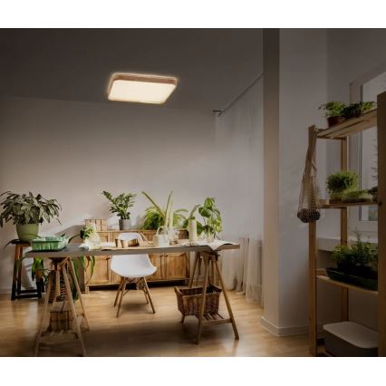 Ledvance - Ρυθμιζόμενο LED φωτιστικό οροφής ORBIS LED/16W/230V 3000K 29x29 cm