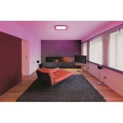 Ledvance - LED RGBW ρυθμιζόμενο πάνελ SMART+ PLANON LED/28W/230V 45x45 cm Wi-Fi + τηλεχειριστήριο