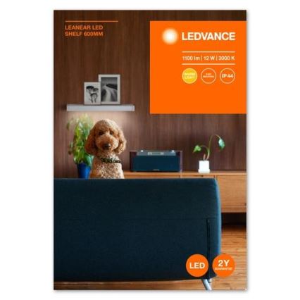 Ledvance - Shelf με φωτισμό LED LINEAR LED/12W/230V 60 cm IP44