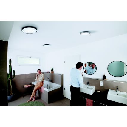 Ledvance - LED Ρυθμιζόμενο φωτιστικό μπάνιου SMART+ DISC LED/18W/230V 3000-6500K Wi-Fi IP44