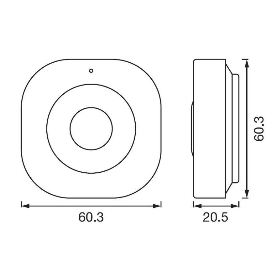 Ledvance - Smart αισθητήρας κίνησης SMART+ 3,7V 500 mAh Wi-fi