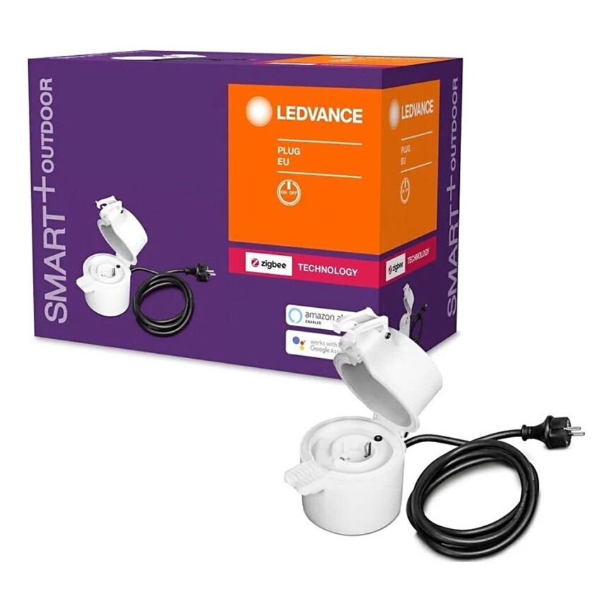 Ledvance - Smart Εξωτερικού χώρου πρίζα SMART+ 3680W/230V/Type F/SCHUKO 16A IP44