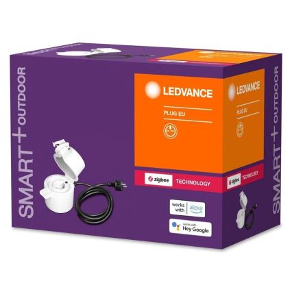 Ledvance - Smart Εξωτερικού χώρου πρίζα SMART+ 3680W/230V/Type F/SCHUKO 16A IP44