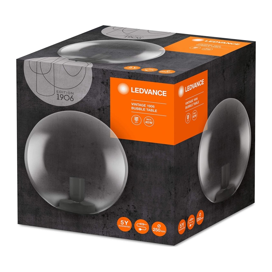 Ledvance -Επιτραπέζια λάμπα BUBBLE 1xE27/40W/230V