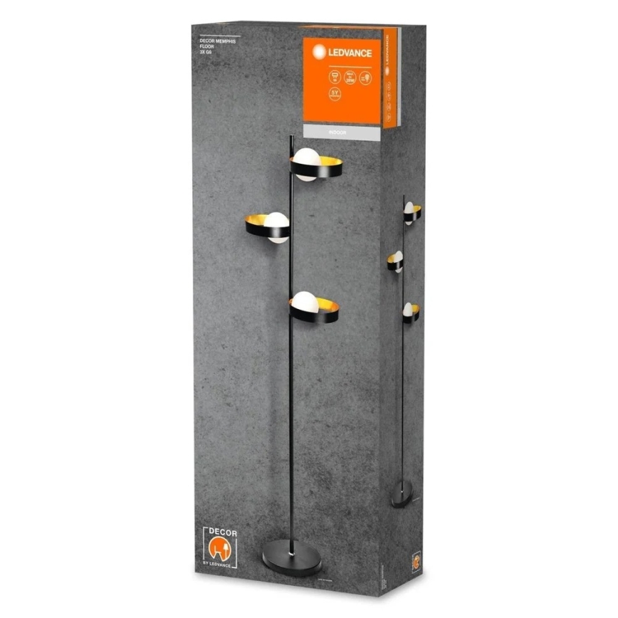 Ledvance - Επιτραπέζιο φωτιστικό DECOR MEMPHIS 3xG9/28W/230V