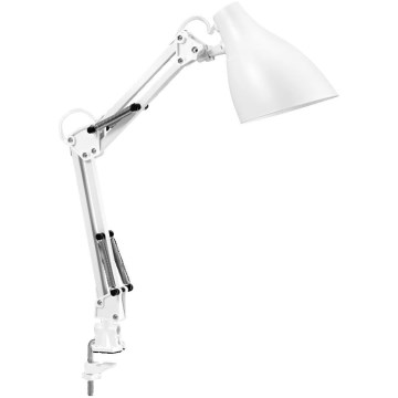Ledvance - Επιτραπέζιο φωτιστικό με κλιπ PEAR 1xE27/11W/230V λευκό
