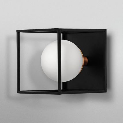 Ledvance - Επιτοίχιο φωτιστικό εξωτερικού χώρου DECOR SQUARE 1xG9/28W/230V IP44