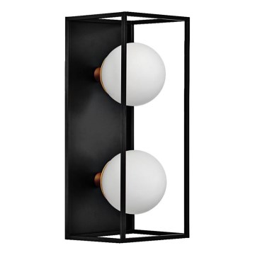 Ledvance - Επιτοίχιο φωτιστικό εξωτερικού χώρου DECOR SQUARE 2xG9/28W/230V IP44