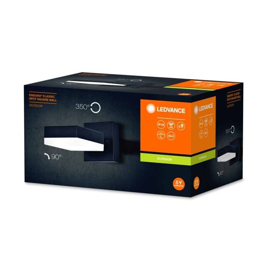 Ledvance - Επιτοίχιο φωτιστικό εξωτερικού χώρου ENDURA CLASSIC 1xGX53/12W/230V IP44