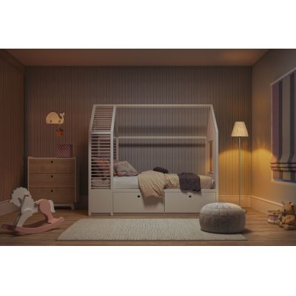 Ledvance - Επιδαπέδια λάμπα DECOR RAFFIA 1xE27/15W/230V ίνες raffia